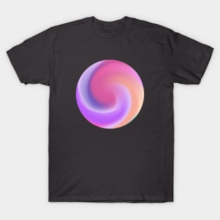 vibrant Abstract gradient T-Shirt